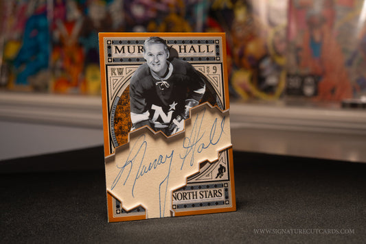 Murray Hall Minnesota North Stars Expansion Era Signature Cut Card