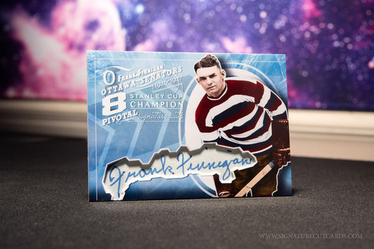 Frank Finnigan Toronto Maple Leafs Pivotal Signature Cut Card