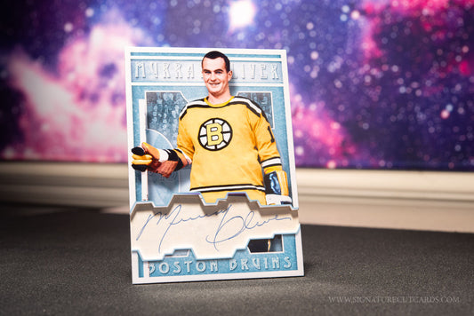 Murray Oliver Boston Bruins Vintage Signature Cut Card